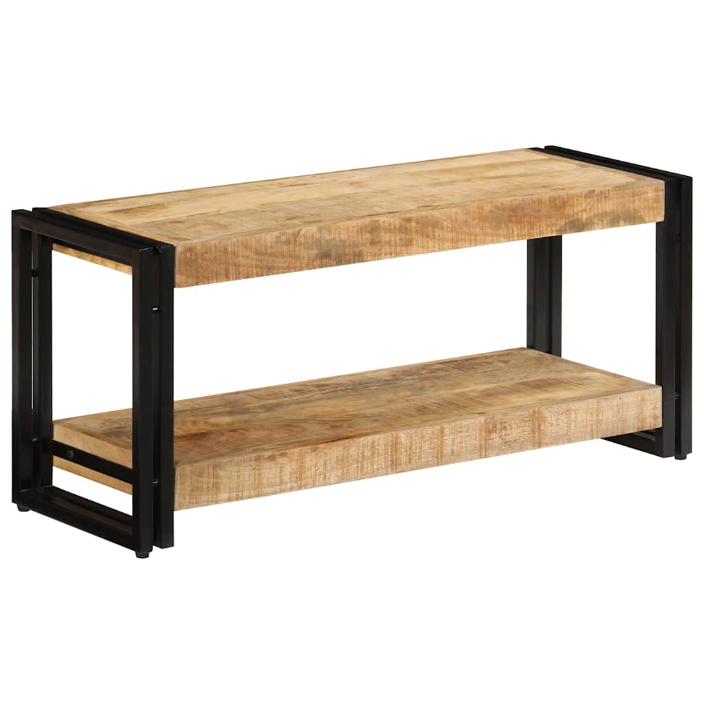 vidaXL Έπιπλο Τηλεόρασης 90 x 30 x 40 εκ. από Μασίφ Ξύλο Μάνγκο