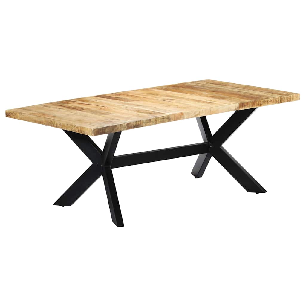 vidaXL Τραπεζαρία 200 x 100 x 75 εκ. από Μασίφ Ξύλο Μάνγκο