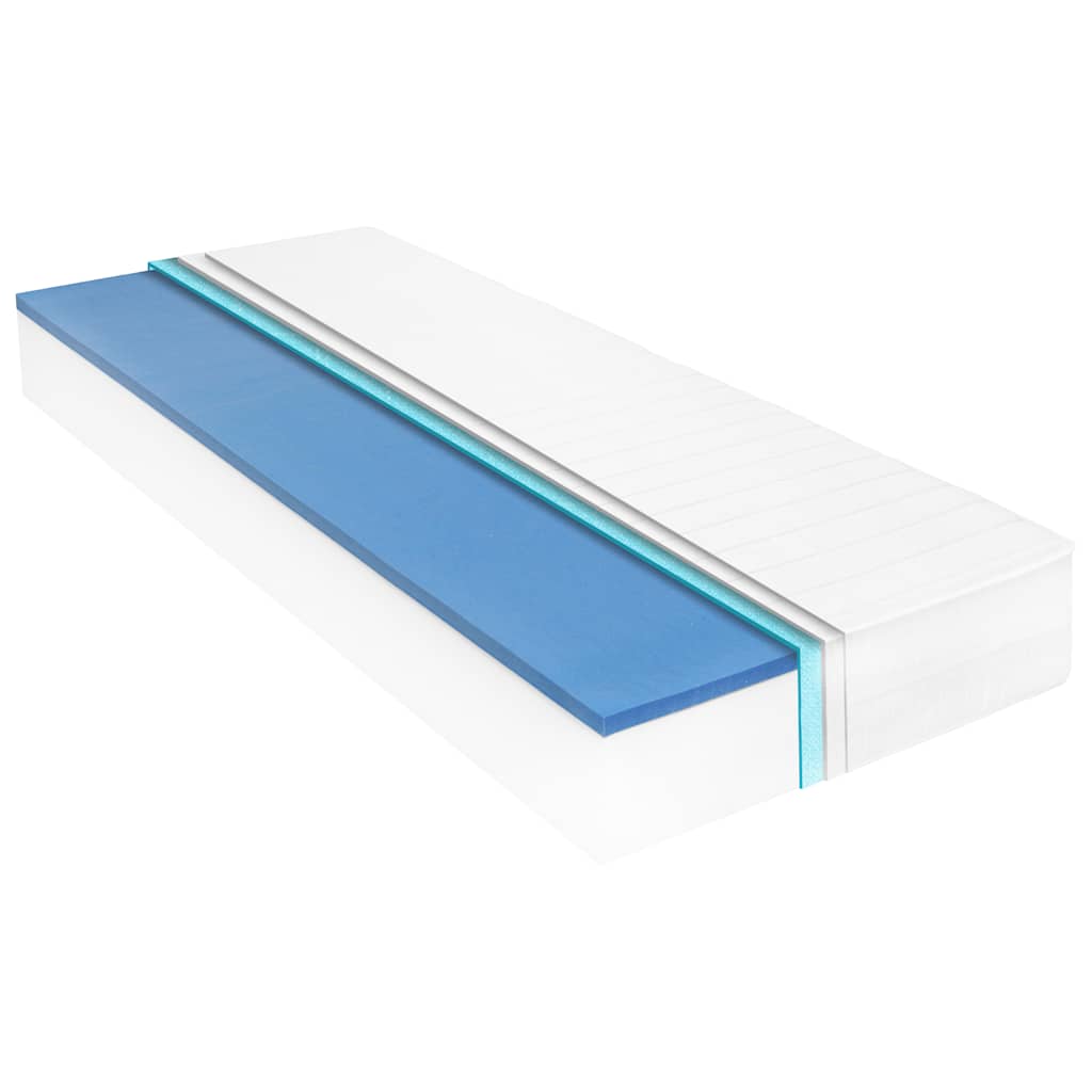 vidaXL Στρώμα 100 x 200 εκ. / 18 εκ. από Αφρό Μνήμης Visco H2