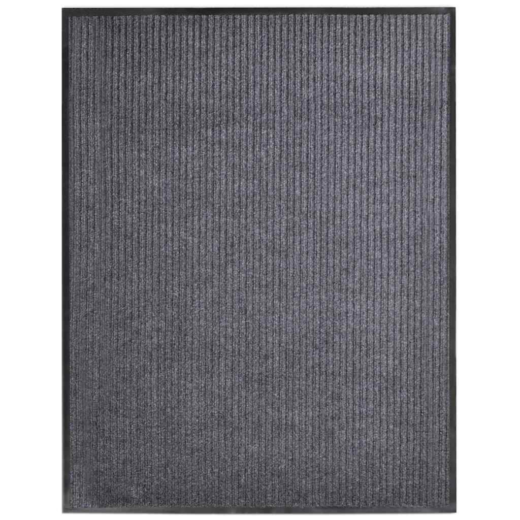 vidaXL Πατάκι Πόρτας Γκρι 117 x 220 εκ. PVC
