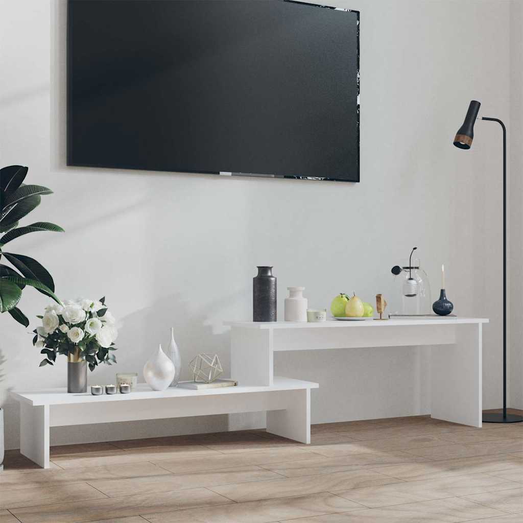 vidaXL Έπιπλο Τηλεόρασης Λευκό 180 x 30 x 43 εκ. από Επεξ. Ξύλο
