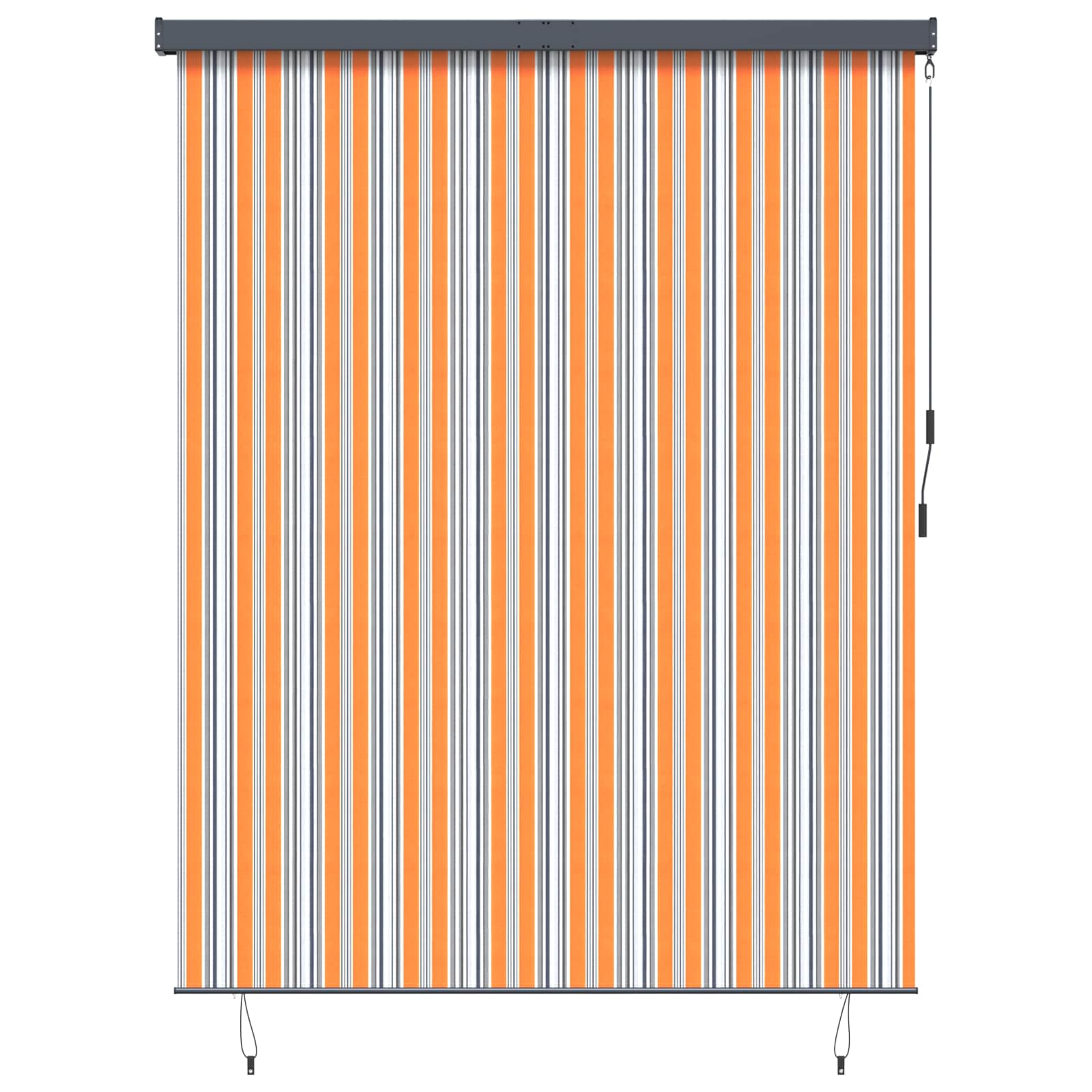 vidaXL Ρόλερ (στόρι) Κίτρινο και Μπλε 220 x 250 cm