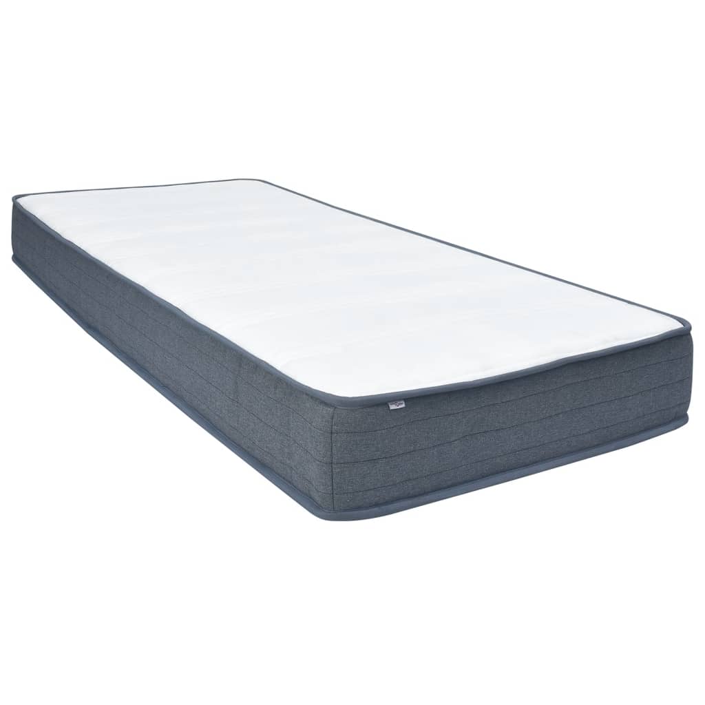 vidaXL Στρώμα Boxspring 80x160x20 εκ. μέτριας απαλότητας Υφασμάτινο