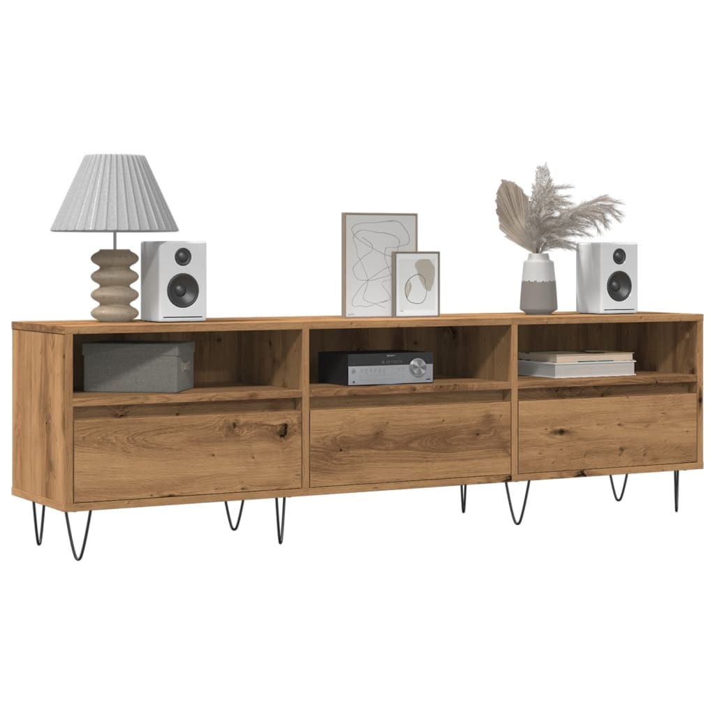 vidaXL Έπιπλο Τηλεόρασης Παλιό Ξύλο 150x30x44,5 εκ. Επεξεργασμένο Ξύλο