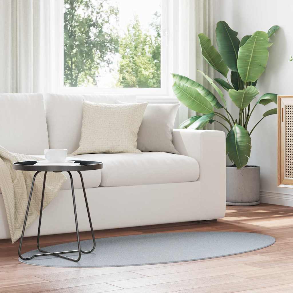 vidaXL Χαλί HUARTE Γκρι 80 x 150 cm 100% Πολυεστέρας