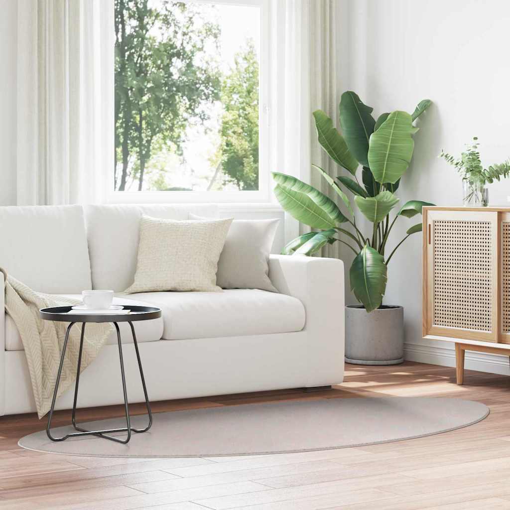 vidaXL Χαλί HUARTE Άμμος 100 x 200 cm Πολυεστέρας