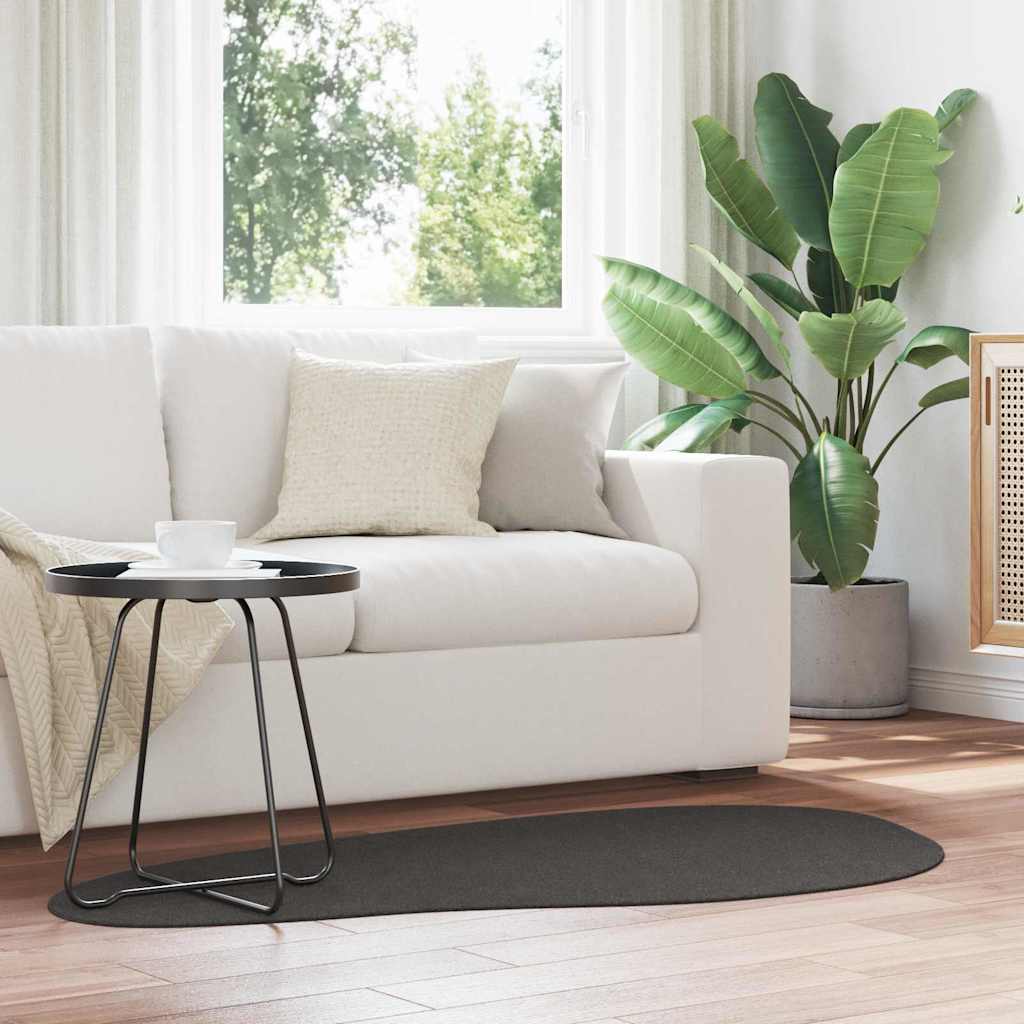 vidaXL Χαλί HUARTE Ανθρακί 80 x 150 cm Πολυεστέρας