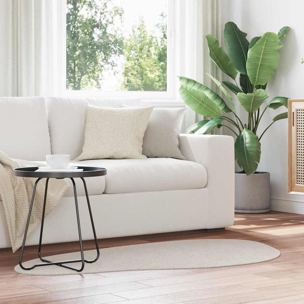 vidaXL Χαλί HUARTE Άμμος 80 x 150 cm Πολυεστέρας
