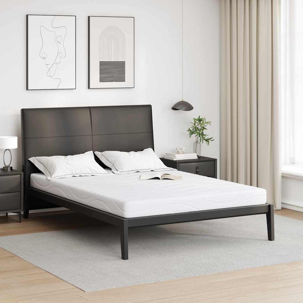 vidaXL Στρώμα Μέτριο 140 x 200 cm Λευκό