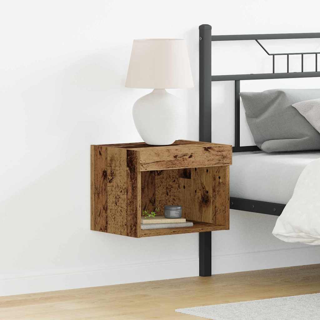 vidaXL Σετ επίπλου τηλεόρασης 40 x 30 x 30 εκ Παλιό ξύλο