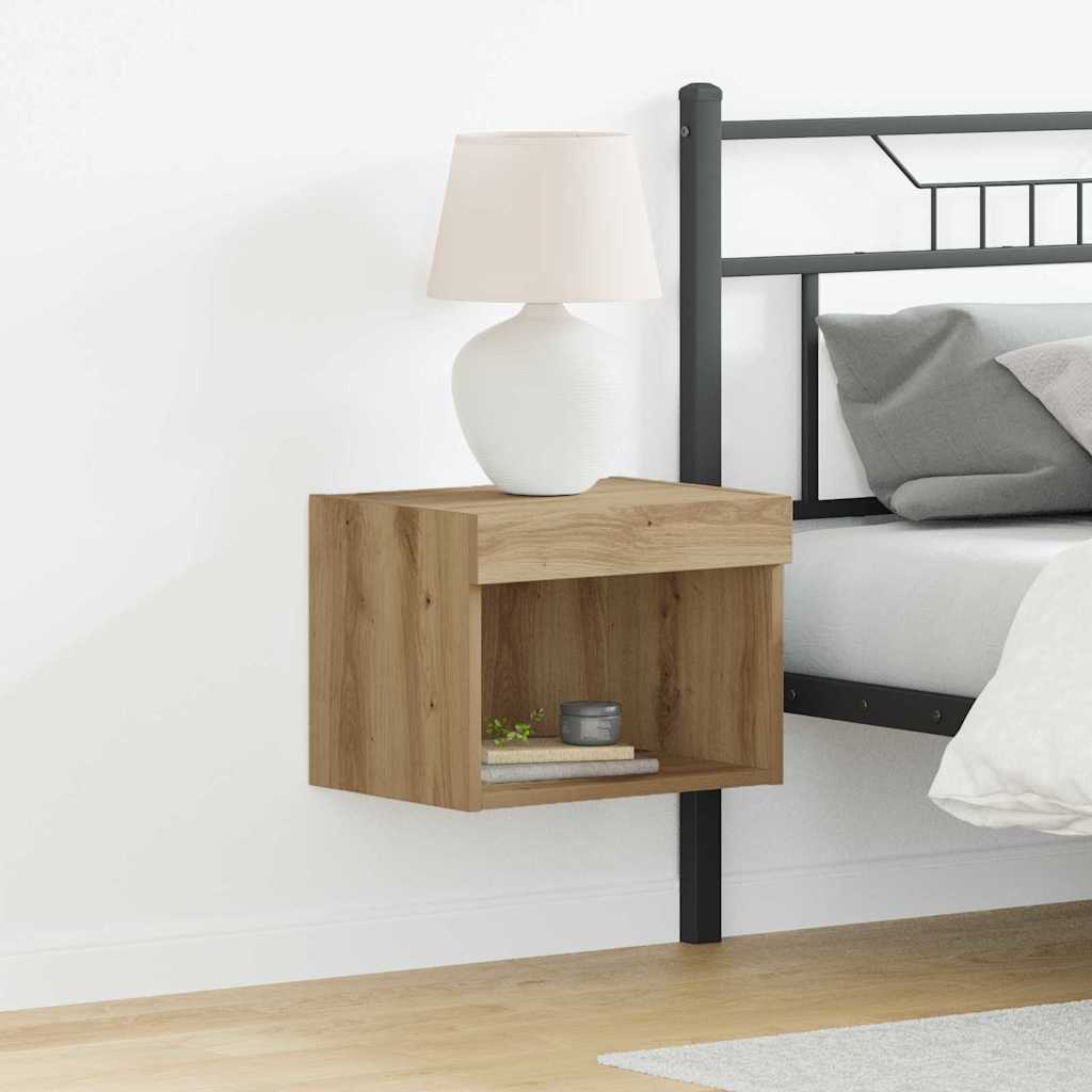 vidaXL Σετ επίπλου τηλεόρασης 2 τμχ. Artisan Oak Επεξεργασμένο Ξύλο