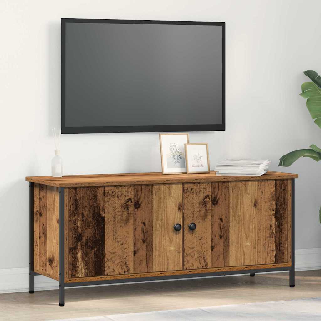 vidaXL Ντουλάπι TV 100 x 35 x 45 εκ. Παλιό Ξύλο Επεξεργασμένο Ξύλο