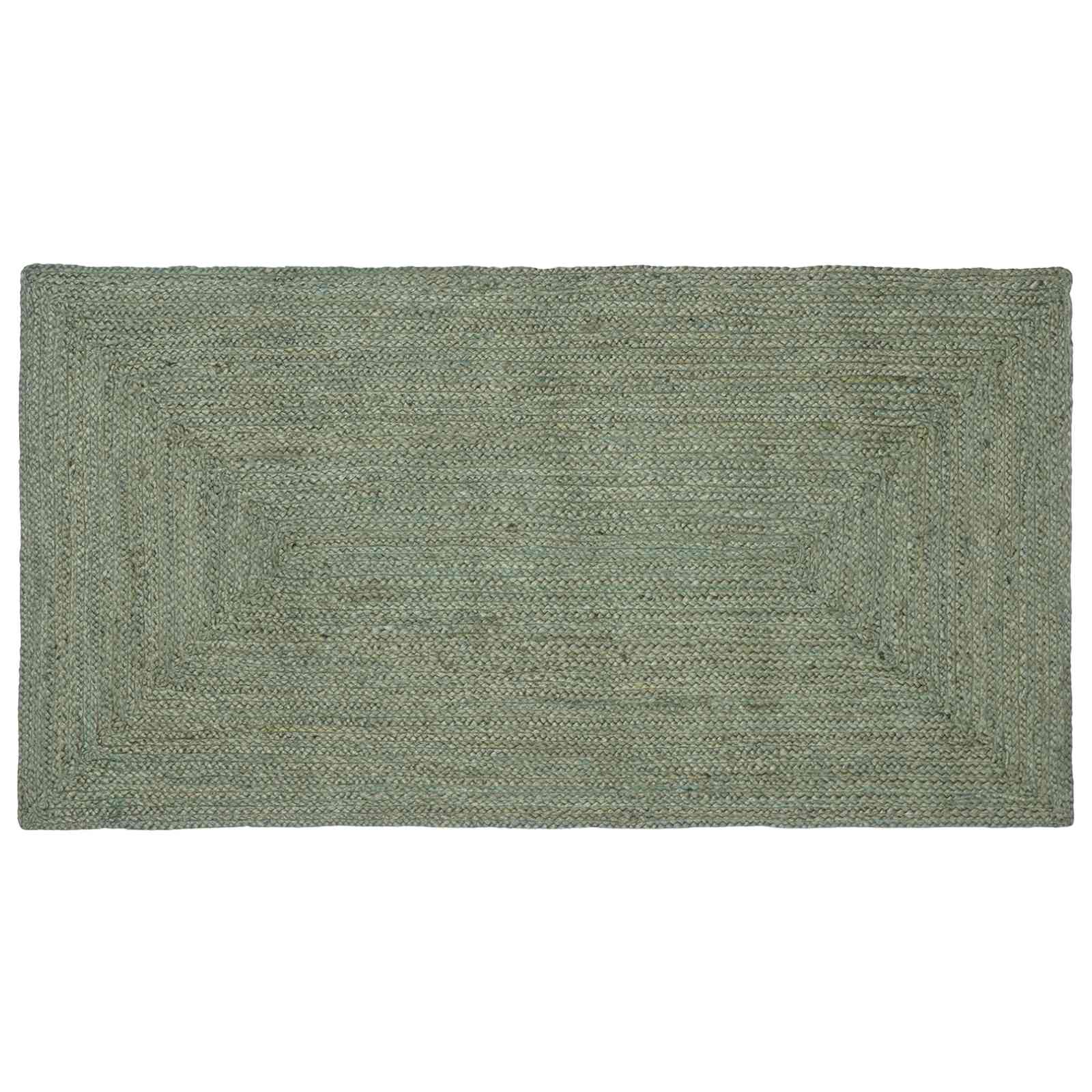 vidaXL Χαλί Περιοχής Λαδί 80 x 150 cm Γιούτα