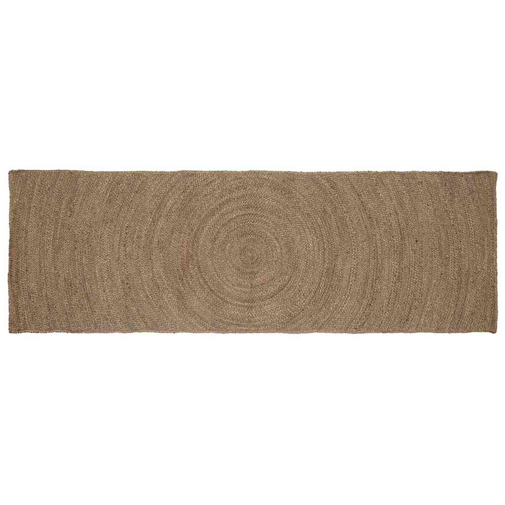 vidaXL Χαλιά χώρου Γκρι 80 x 300 cm Γιούτα