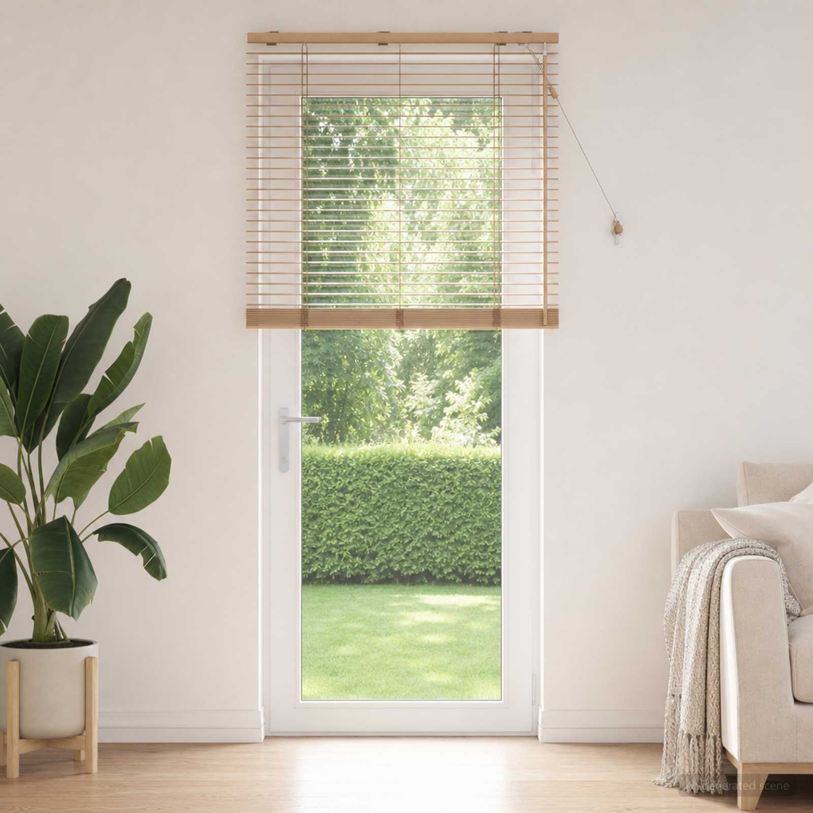 vidaXL Βενετσιάνικη Σκίαση Όψη Δρύς 90 x 250 εκ. 35 mm