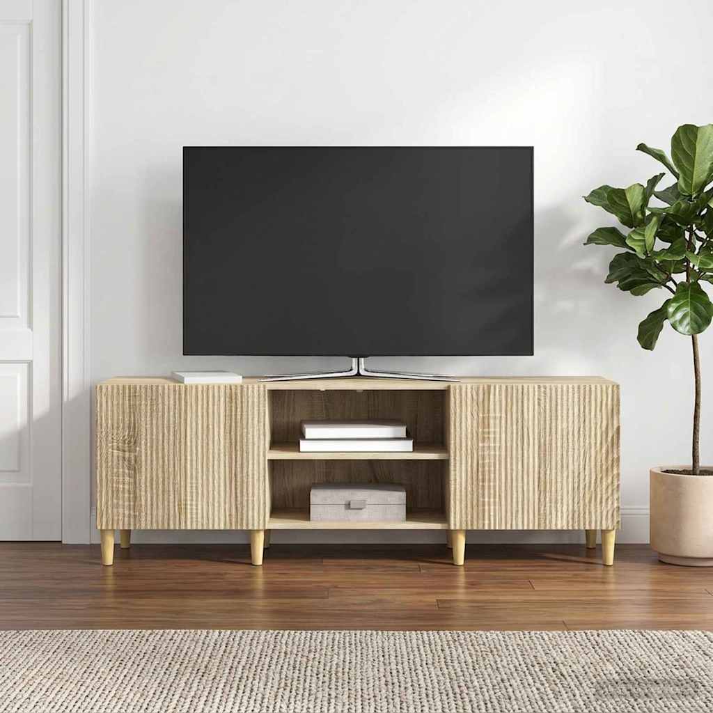 vidaXL Ντουλάπι TV Sonoma Δρυς 150 x 31 x 50 εκ. Επεξεργασμένο Ξύλο