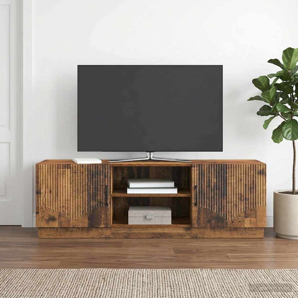 vidaXL Ντουλάπι TV Παλαιωμένο ξύλο 150 x 31 x 47 εκ Επεξεργασμένο Ξύλο