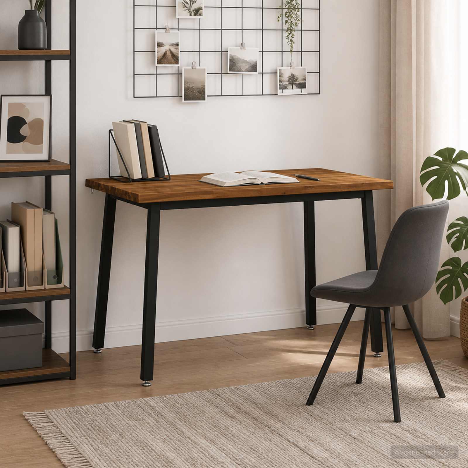 vidaXL Τραπέζι Φαγητού με Ζωντανό Χείλος 120 x 80 x 75 εκ.