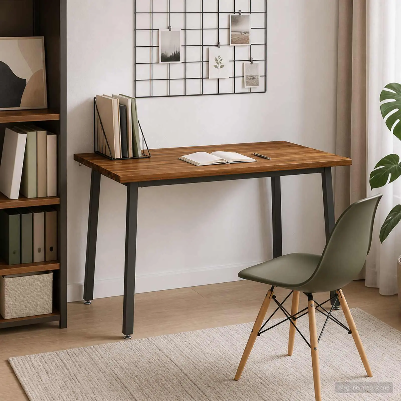 vidaXL 120 x 80 x 75 εκ. Στερεό Ξύλο Ακακίας Φυσικό και Καφέ