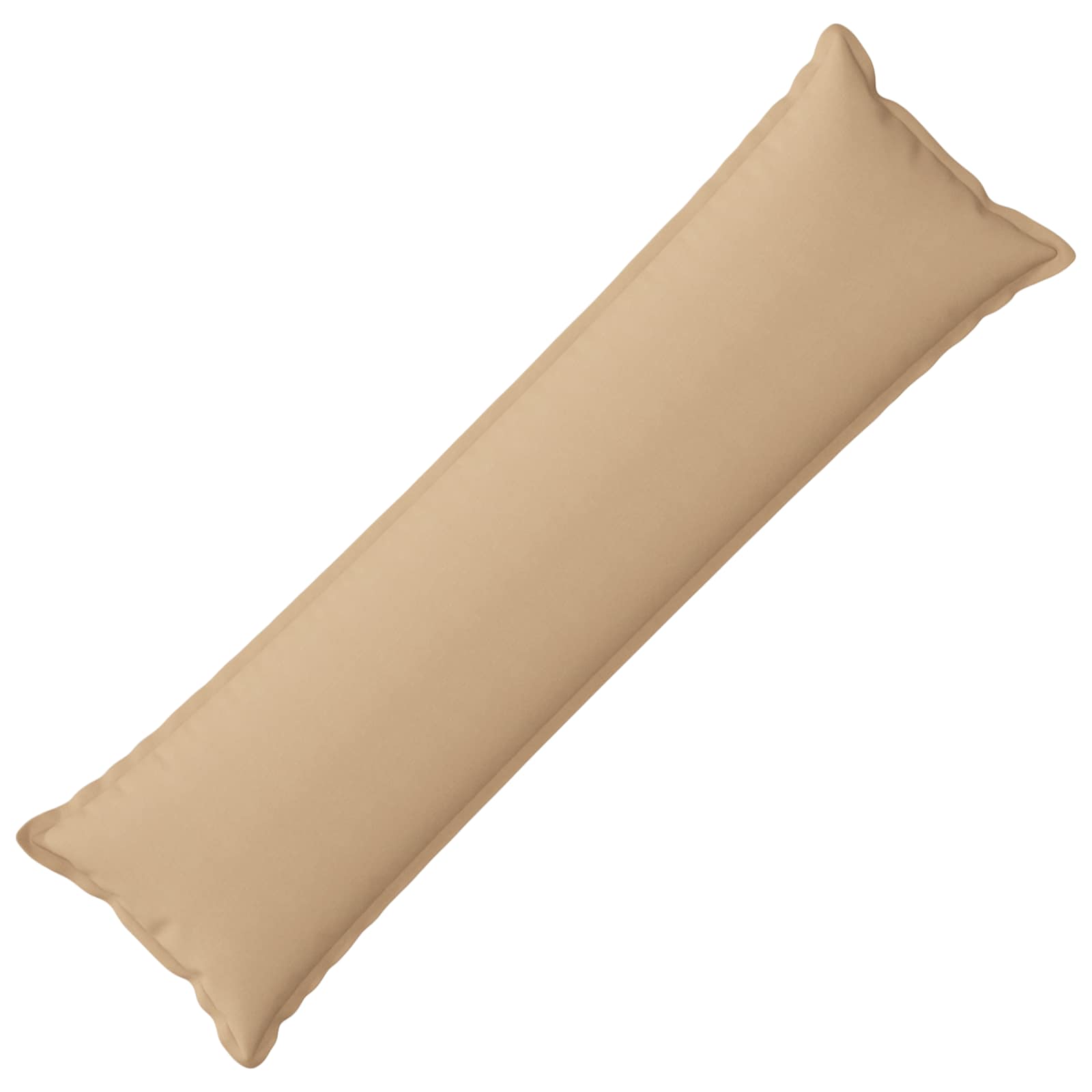 vidaXL Μαξιλάρι με μαξιλάρι HOUTEN Κρεμ 40 x 145 εκ. Ψεύτικο Λινό